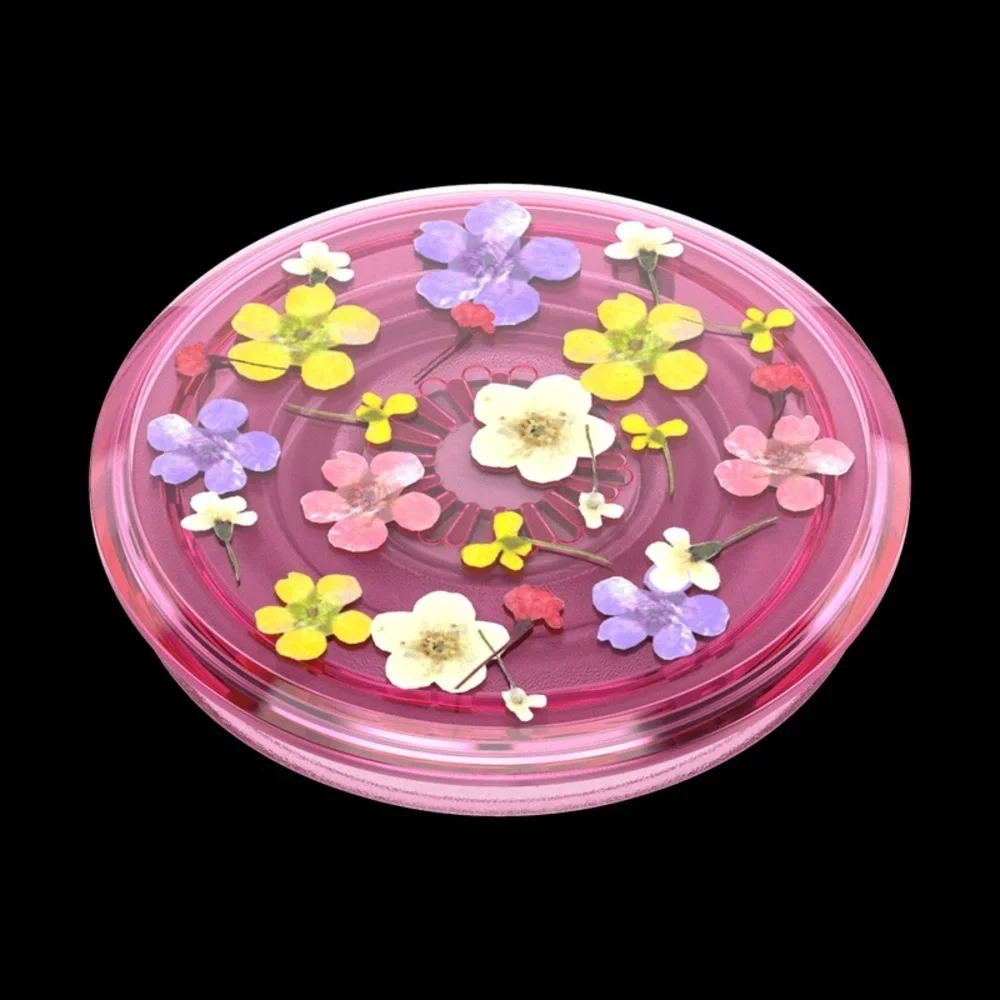 POP SOCKETS  TRANSLUCENT PINK DITSY FLORAL